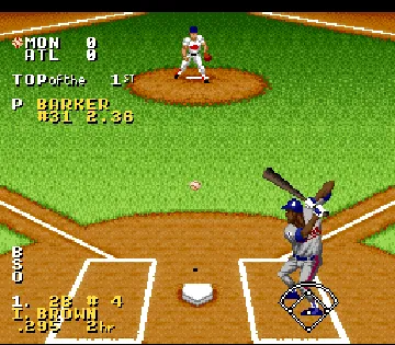 Ken Griffey Jr. Presents Major League Baseball (USA) (Rev 1) screen shot game playing